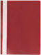 Metron Clipboard with Spring for Paper A4 Red 1pcs