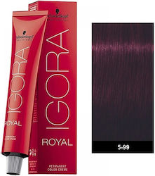 Schwarzkopf Igora Royal Hair Dye 5-99 Light Int...