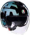 AGV Eteres Lido 46 Motorradhelm Jet ECE 22.06 1350gr