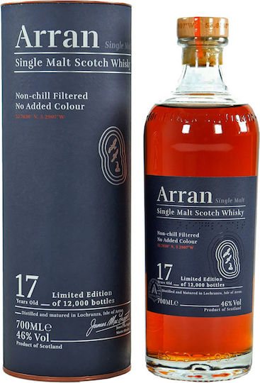 Single Malt Ουίσκι 17 Ετών Σκωτίας σε Κουτί 46% 700ml S32022