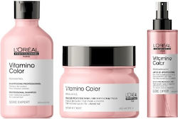 Set für coloriertes Haar L'oreal Professional Vitamino Color Shampoo 300 ml Maske 250 ml Haarbehandlung