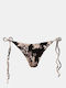 Bikini Bottoms with Strings Peony Peony