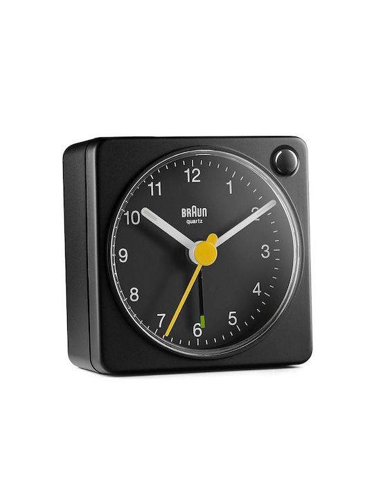 Braun Επιτραπέζιο Ρολόι με Ξυπνητήρι Μαύρο 78946