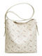 Foxer Leather Women's Bag Shopper Shoulder Beige