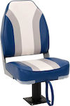 Boat Seat Set 2 Pieces High Back Folding 3284300