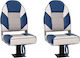 Boat Seat Set 4 Pieces High Back Folding 3284331