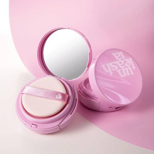 Unleashia Don't Touch Glass Pink Cushion Cushion Foundation SPF50 25N Molten 15gr