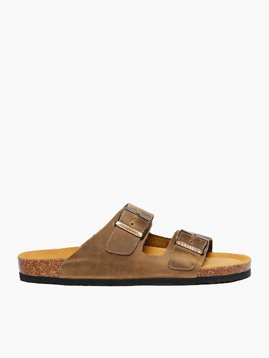 Plakton Γυναικεία Σανδάλια Apure Kaki