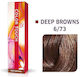 Wella Color Touch Deep Browns Haarfarbe kein Ammoniak 6/73 Blonde Dark Brown Brown Gold 60ml