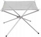 Portable Campfire Stand Zola Non-slip Edges Foldable 41.5x37 Cm Silver