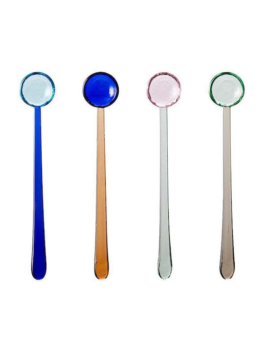 Lyngby Spoon Set Stainless Multicolor 4pcs