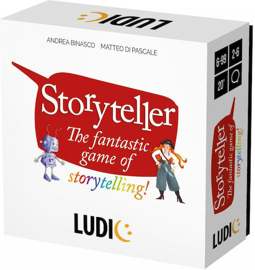 Настолна игра Storyteller за 2-6 играчи 6+ години (EN) Ludic Family