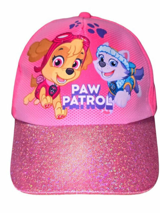 Nickelodeon Kinderhut Stoff Sonnenschutz Paw Patrol Fuchsie