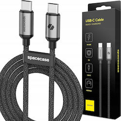Spacecase Cl02 USB 2.0 USB-C male - USB-C 60W 2m (122092) Spacecase Cl02 USB 2.0 USB-C male - USB-C 60W 2m (122092)