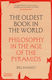 Oldest Book In The World