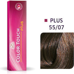 Wella Color Touch Plus Βαφή Μαλλιών 55/07 Καστα...