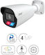 TVT TD-9442C2-PA IP Cameră de Supraveghere Full HD+ 4MP Rezistentă la apă cu Comunicare Bidirecțională și Lentilă 2.8mm