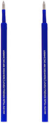 Legami Milano Replacement Ink for Ballpoint in Blue color 2pcs