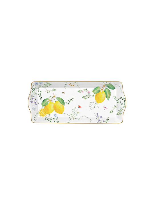 Marva Servierplatte Rechteckig Melamin Bunt 35x15cm 1Stück
