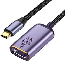 17840 USB-C male σε DisplayPort female