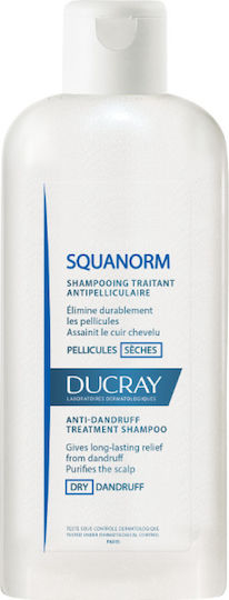 Ducray Squanorm Шампоан Против Пърхот и Суха Кожа за Суха Коса 200ml