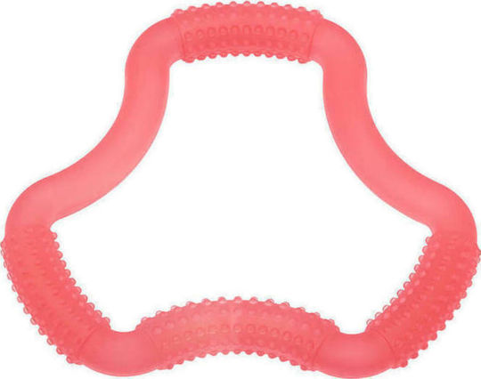 Dr. Brown's Flexees Teething Ring made of Silicone for 3 m+ Red