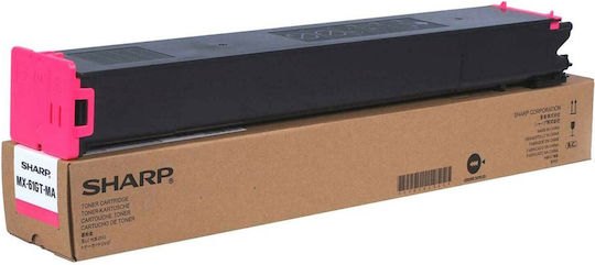 Sharp MX-61GTMB Original Toner Laserdrucker Schwarz 12000 Seiten