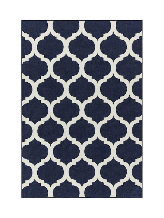 Asiatic London Rug Rectangular Blue