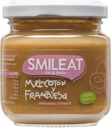 Smileat Βρεφικό Γεύμα Potito Bio Frambuesa y Melocoton για 8m+ 130gr