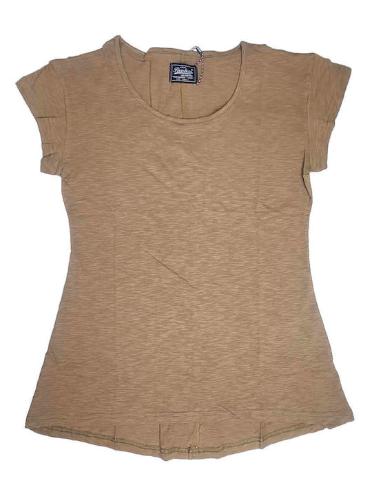 Paco & Co Damen T-shirt Brown