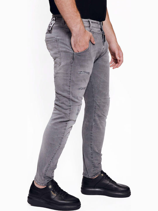Namos Men's Jeans Pants Elastic with Skinny Fit Gray