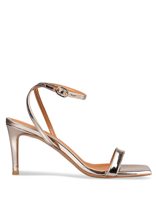 Envie Shoes Damen Sandalen in Gold Farbe