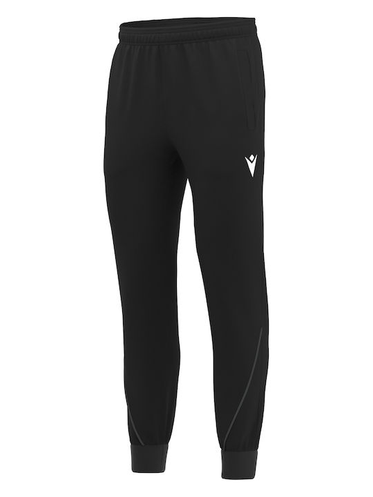 Macron Heracles Football Sweatpants with Elastic Black