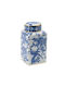 Artekko Decorative Vase Melania Blue 32x16x32cm