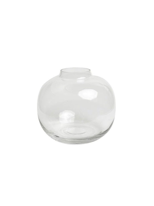 Plastona Decorative Vase White 17.5x17.5x15.5cm