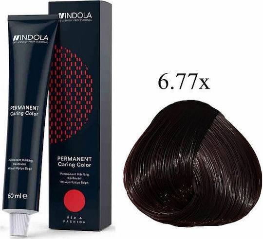 Indola Боя за коса 6.77x Тъмно Рус Цялостно Интензивно Виолетово 60ml