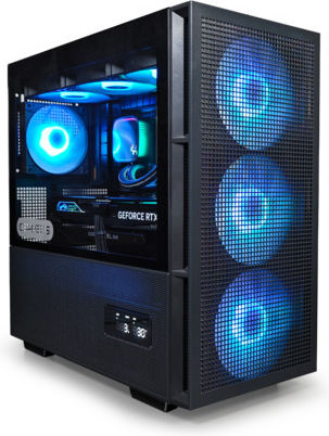 Sirius G:RIGS SIRIUS Lite Гейминг Настолен Компютър (i5-12400F/16GB DDR4/1TB SSD/GeForce RTX 3060/Без Операционна Система)