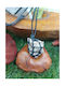 Macrame Jasper Leopard Necklace