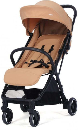 U-Grow Sport Καρότσι Μωρού Kατάλληλο από 6+ Mηνών Brown