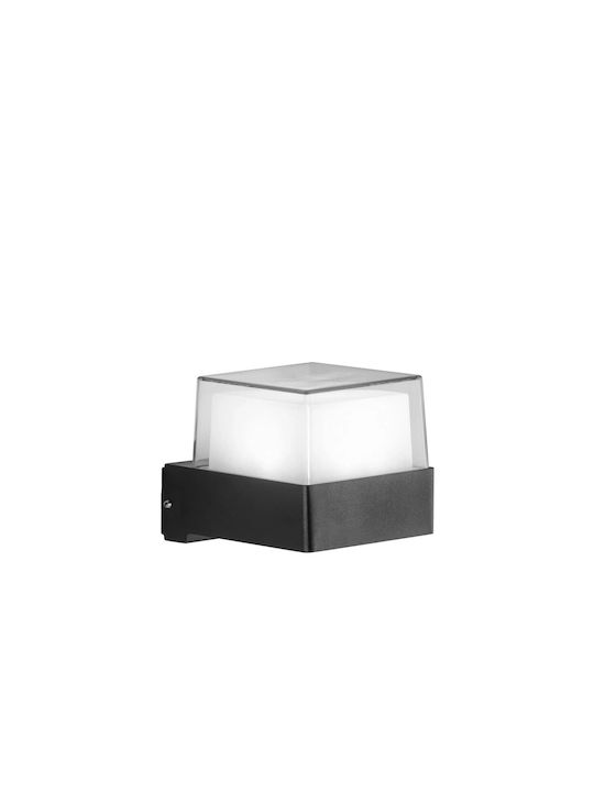 Powertech Wall-Mounted Outdoor Spot Light LED IP65 7W with Natural White Light 10.5x9.5x8.5εκ.