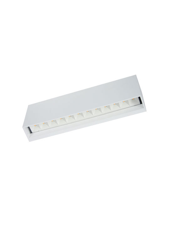Gekas Επιτοίχια Εξωτερική Πλαφονιέρα LED IP65 6W με Θερμό Λευκό Φως
