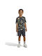 Adidas Kids Set with Shorts Summer 2pcs Gray