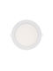 Gekas Round Recessed Spot with Integrated LED and Natural White Light White 1pcs