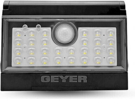 Geyer Wasserdicht Solar LED Flutlicht 4W Kaltweiß 6500K IP65