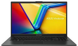 Asus Vivobook Gο 15 OLED E1504FA-L1252W 15.6" FHD (Ryzen 3-7320U/8GB/512GB SSD/W11 Acasă) Mixed Black (Tastatură US)