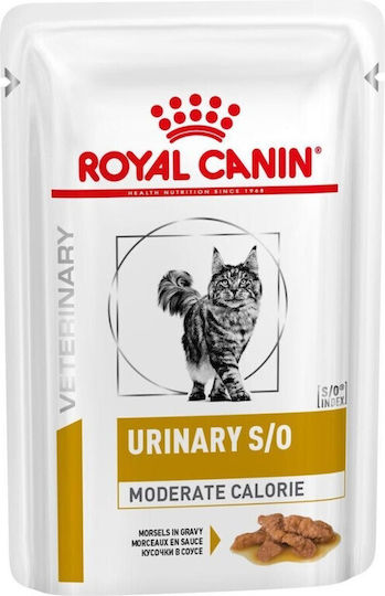 Royal Canin S O Moderate Calorie Nassfutter für Katzen in Beutel mit Thunfisch 85gr