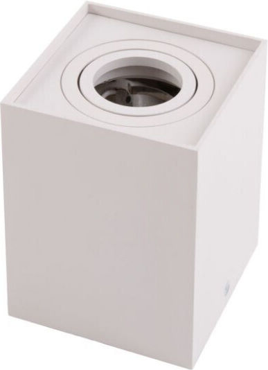 Eco Light Single Spot with Socket GU10 in White Color