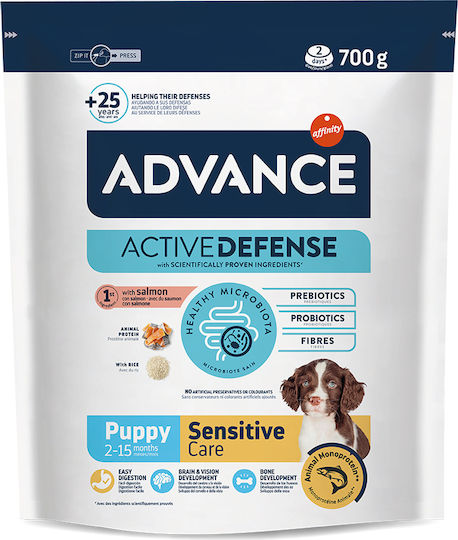 Advance 0.7кг Суха Храна за Кученца с Сьомга, Ориз и Картофи