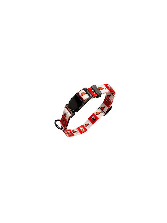 Περιλαίμιο Dog Collar in Red color XSmall