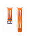 Samsung Armband Silikon Orange (Samsung Galaxy Watch Ultra)